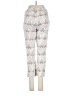 Jag Print White Ivory Casual Pants Size 4 - photo 2