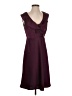 J.Crew 100% Polyester Burgundy Cocktail Dress Size 2 - photo 1