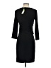 metaphor Solid Black Cocktail Dress Size S - photo 2