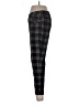 Adrienne Vittadini Plaid Black Casual Pants Size L - photo 5
