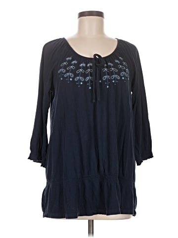 IZOD 3/4 Sleeve Blouse (view 1)
