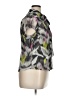 Jones Wear 100% Polyester Animal Print Gray Sleeveless Blouse Size 14 - photo 4