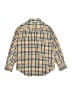 Crewcuts Outlet Checkered-gingham Yellow Long Sleeve Button-Down Shirt Size 10 - photo 2