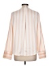 Apt. 9 100% Polyester Stripes Orange Long Sleeve Blouse Size L - photo 2