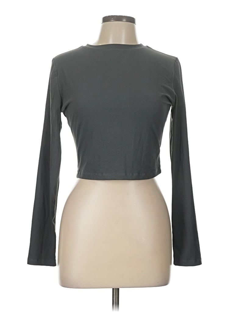 Pre-owned Trendy Queen Long Sleeve T-shirt In Gray