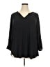 NYDJ Black 3/4 Sleeve Blouse Size 2X - photo 1