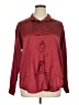 Unbranded Burgundy Long Sleeve Blouse Size XL - photo 1