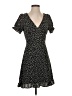 She + Sky 100% Polyester Polka Dots Black Casual Dress Size S - photo 1