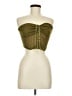 Cider 100% Polyamide Green Sleeveless Top Size M - photo 1