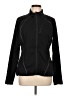 Athleta 100% Polyester Solid Black Track Jacket Size L - photo 1