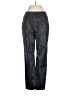 Ethyl Metallic Black Casual Pants Size 4 - photo 1