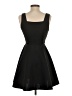 Aqua Solid Black Cocktail Dress Size S - photo 2