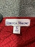 Rebecca Malone Burgundy Cardigan Size S - photo 7