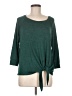 Nine Britton Green 3/4 Sleeve Top Size M - photo 1