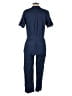 Free People Solid Blue Jumpsuit Size S - photo 2