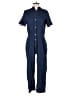 Free People Solid Blue Jumpsuit Size S - photo 1