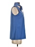 Ann Taylor 100% Polyester Blue Sleeveless Blouse Size XS - photo 4