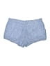 Joie 100% Baumwolle Chevron-herringbone Blue Shorts Size 8 - photo 2