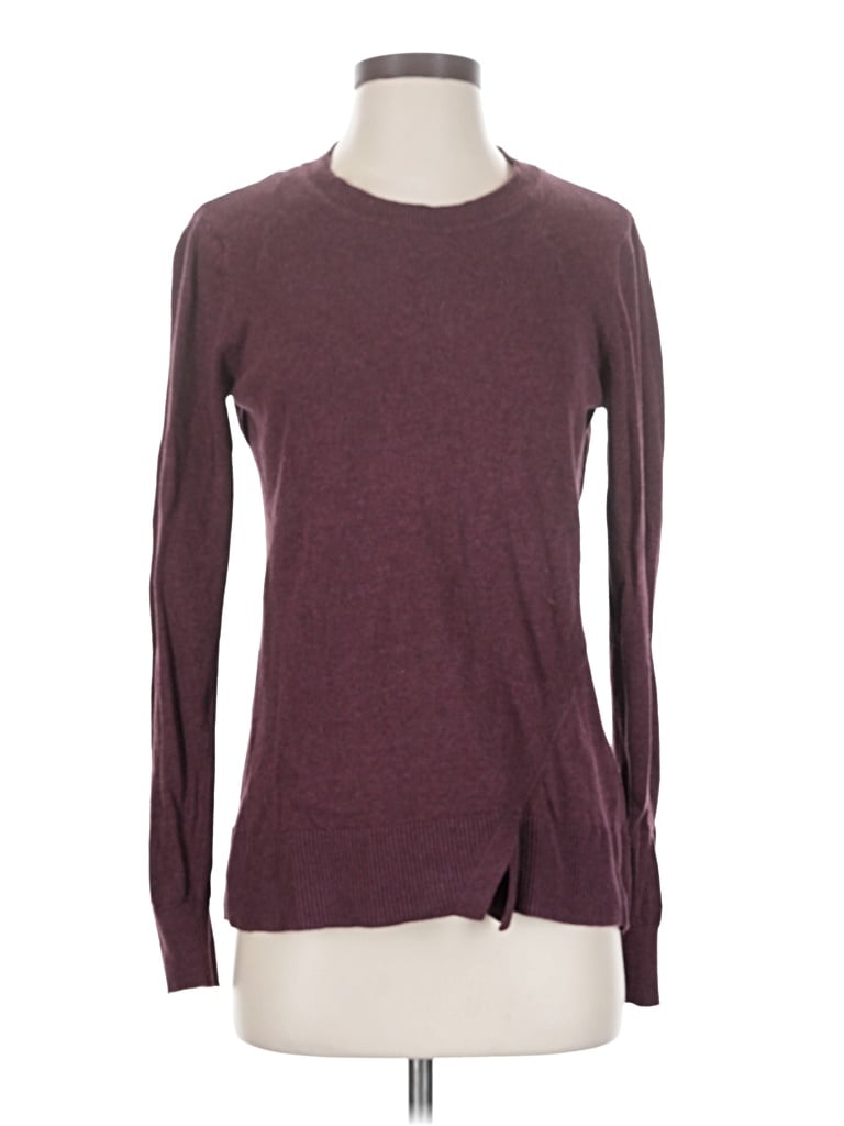 Pre-owned Prana Pullover Sweater In Burgundy