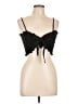 Camellia Black Sleeveless Top Size L - photo 1
