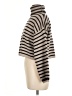 MIOU MUSE Stripes Tan Turtleneck Sweater Size M - photo 5