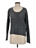Kensie Metallic Gray Pullover Sweater Size S - photo 1