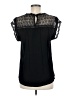 Daniel Rainn Black Short Sleeve Blouse Size M (estimated) - photo 2