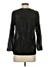 Studio Y 100% Polyester Black 3/4 Sleeve Blouse Size XS - photo 2
