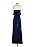 Lulus Color Block Blue Jumpsuit Size S - photo 2