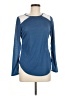 Shein 100% Polyester Blue Long Sleeve T-Shirt Size 6 - photo 1