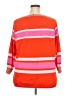 CAbi Stripes Orange Pullover Sweater Size XXL - photo 2