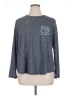 Bit & Bridle 100% Rayon Gray Long Sleeve Top Size XL - photo 1