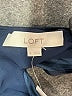 Ann Taylor LOFT 100% Polyester Solid Blue Black Jumpsuit Size 4 - photo 4