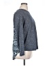 Bit & Bridle 100% Rayon Gray Long Sleeve Top Size XL - photo 4