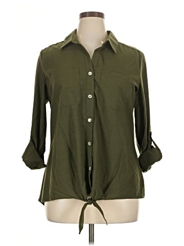 Fourteenth Place 3/4 Sleeve Blouse (view 1)