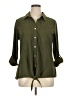 Fourteenth Place Green 3/4 Sleeve Blouse Size XL - photo 1