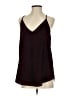 Ann Taylor LOFT 100% Polyester Burgundy Sleeveless Top Size S - photo 1