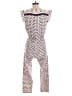 Xirena 100% Cotton Hearts Ivory Jumpsuit Size XS - photo 2
