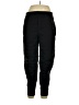 Athleta Solid Black Track Pants Size 14 - photo 1