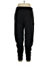 Athleta Solid Black Track Pants Size 14 - photo 2