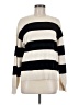 Splendid Stripes Ivory Pullover Sweater Size M - photo 1