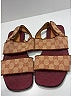Gucci 100% Canvas Tan Brown Sandals Size 6 - photo 4