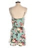 Shein Floral Teal Romper Size S - photo 2