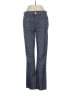 Tory Burch Tweed Blue Jeans Size 27 waist - photo 1