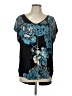 Assorted Brands Teal Short Sleeve Top Size L - photo 1