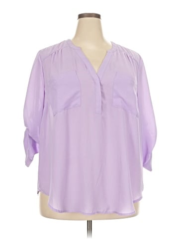 Torrid 3/4 Sleeve Blouse (view 1)