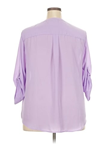 Torrid 3/4 Sleeve Blouse (view 2)