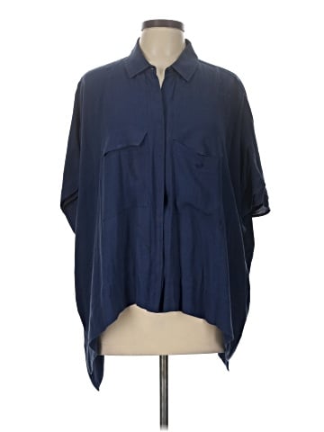 Barneys New York 3/4 Sleeve Button-Down Shirt (view 1)