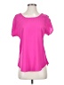 Express 100% Polyester Pink Short Sleeve Top Size XS - photo 1