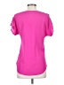 Express 100% Polyester Pink Short Sleeve Top Size XS - photo 2
